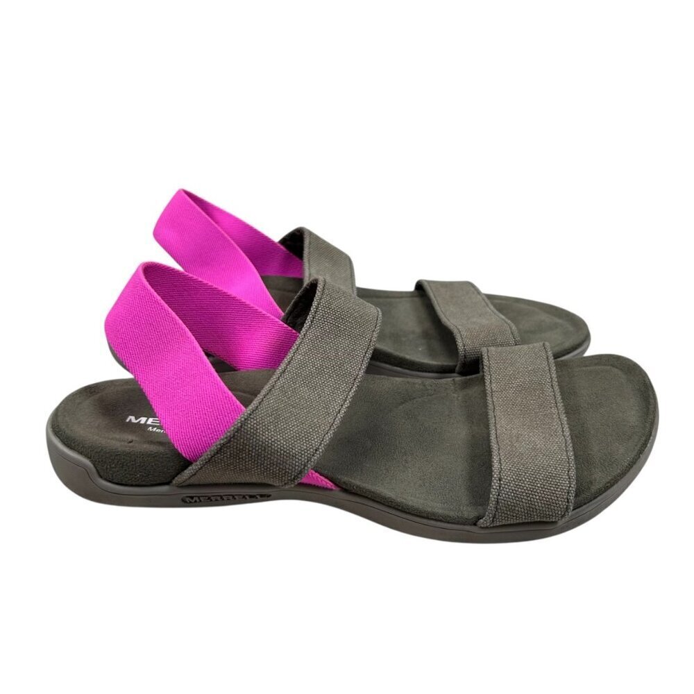 MERRELL District Finley Strap 8 Women Sandal Comfort Pink Coastal Outdoor
